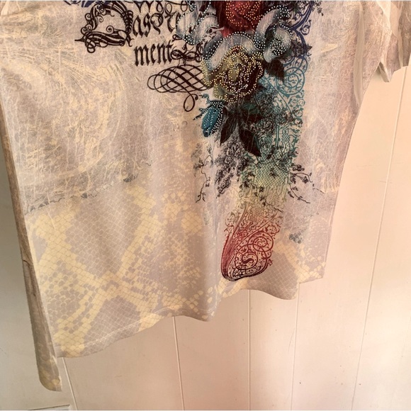 B. L. E. U. Embellished T-shirt - Picture 4 of 5